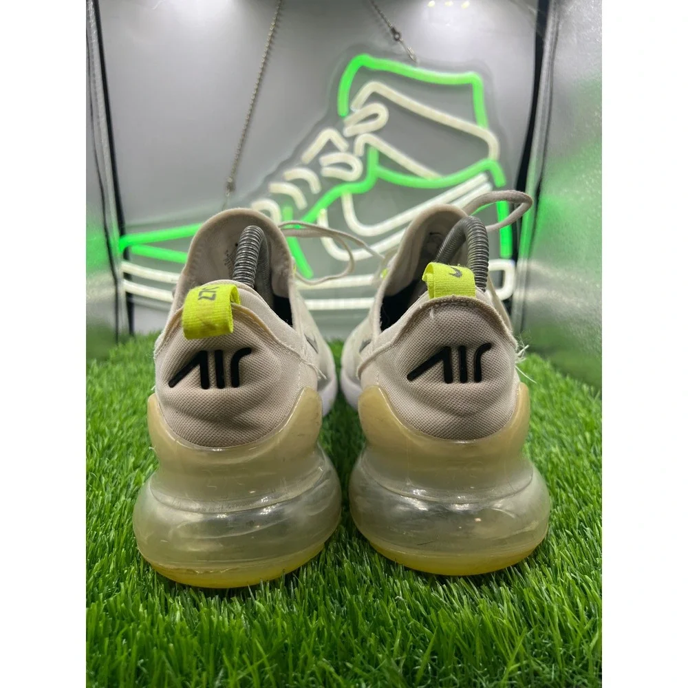 Nike Air Max 270 Sail Volt Womens Running‎ Shoes AH6789-108 Size 9